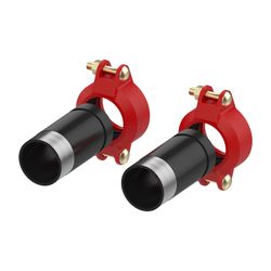 Flamco BigFixLock Aussengewinde, 1 Paar DN 40 BigFixlock x Außengewinde, 48,3 x 1 1/2... FLAMCO-M66259.26 4016715008817 (Abb. 1)