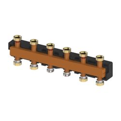 Flamco Verteilerbalken 3-fach, bis 5 Heizkreise, bis 70kW... FLAMCO-M66301.3 4016715009135 (Abb. 1)