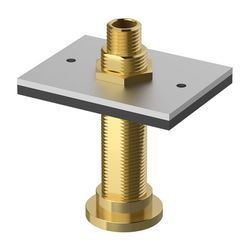 Flamco Einzelplatte 100x44x3mm gummiert 3/4" Außengewinde, Länge 40-120mm... FLAMCO-M66335.20GLA 4016715024336 (Abb. 1)