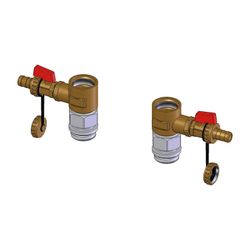 Flamco Anschluss-Set zum Spülen und Befüllen der Heizungsanlage... FLAMCO-M66356.7 4016715021298 (Abb. 1)