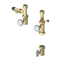 Flamco Anschlussgruppe Kaskade Kugelhahn, Sicherheitsventil, KFE... FLAMCO-M66362.35 4016715031600 (Abb. 1)