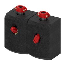 Flamco Absperrset für Flamco-MK, gemischter Heizkreis, mit mit Isolierung DN 40... FLAMCO-M66547EWI 4016715020420 (Abb. 1)