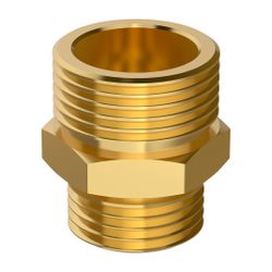 Flamco Gegenschraubteil für Wellrohr DN 16 x 1/2" Außengewinde, flachdichtend... FLAMCO-M90651.1 4016715115454 (Abb. 1)