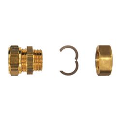 Flamco FixLock Verschraubungsset DN 20, 22mm Klemmringverschraubung... FLAMCO-MG29611.12FL 4016715000095 (Abb. 1)