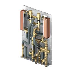 Flamco Logocomfort mit Zirkulationsbrücke ohne Trinkwasserzirkulation, 2x 12l/min... FLAMCO-M11104.35 4016715058393 (Abb. 1)