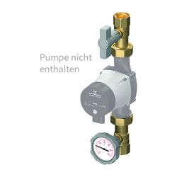 Flamco Pumpenabsperrset S 1 1/4", mit Schwerkraftbremse... FLAMCO-M61132.1 4016715013583 (Abb. 1)