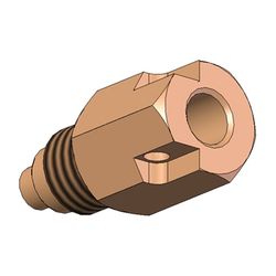 Flamco Tauchhülse M10x1 für Fühler d. 4 und 6mm für Meiflow Top S, CW617N... FLAMCO-M90253.29 4016715134387 (Abb. 1)