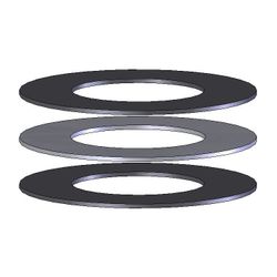 Flamco Satz Flachdichtungen DN 25/32... FLAMCO-ME-42611.9 4016715092465 (Abb. 1)