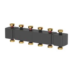 Flamco Meiflow Top S Manifold for 5 HC 5 Heizkreise, 70kW, inklusive Wandhalterung... FLAMCO-M66301.930 4016715092748 (Abb. 1)