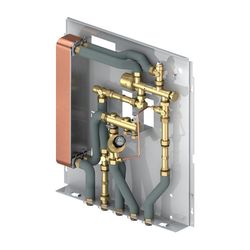 Flamco Logovital mit Balancer und Zirkulationsbrücke, 35kW, 12l, 480mm Breit... FLAMCO-M10231.41LV4 4016715028877 (Abb. 1)