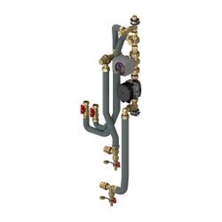 Flamco Anschlussgruppe für Fussbodenverteiler Mischer und Motor mit Thermostatregler,... FLAMCO-M10512.13 4016715038920 (Abb. 1)