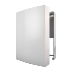 Flamco Aufputzputz-Haube wandhängend 1330x850x210mm, Verkehrsweiß, inklusive Zarge... FLAMCO-M11100.43 4016715090133 (Abb. 1)