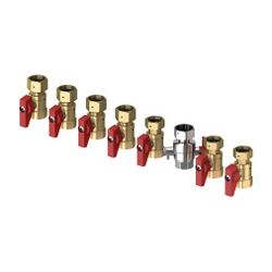Flamco Absperrkugelhahn-Set Durchgang 8 x DN 20... FLAMCO-M10252.33 4016715019547 (Abb. 1)