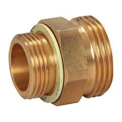 Flamco Rotguss-Adapter DN 20 G 3/4" Außengewinde x G 1" Außengewinde, flachdichtend... FLAMCO-M1204750 4018919001229 (Abb. 1)
