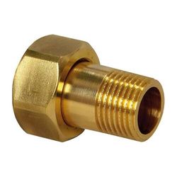 Flamco Außengewinde-Verschraubung DN 15 Außengewinde-Tülle G 1/2" x Überwurfmuttern G ... FLAMCO-M1390010 4018919017732 (Abb. 1)