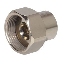 Flamco Verschraubung DN 15, Innengewindetülle flachdichtend, Überwurfmutter 3/4" x Inn... FLAMCO-M1390181 4018919017893 (Abb. 1)