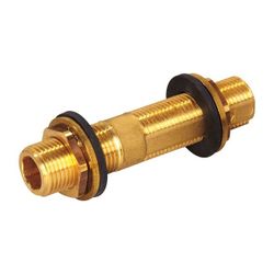 Flamco 1/2" Außengewinde-Wandscheibe, L-100mm Wandstärke 30-55mm, Verdrehschutz, SW17... FLAMCO-M1393120 4018919019910 (Abb. 1)