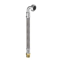 Flamco Meiflex Panzerschlauch Heizung 1" Außengewinde x 1" Bogen, 1000mm... FLAMCO-M4327.0134.100 4016715001900 (Abb. 1)