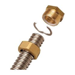 Flamco FixLock Verschraubungsset für Wellrohr DN 25, 1" Außengewinde... FLAMCO-M46102FL 4016715004536 (Abb. 1)