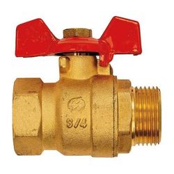 Flamco Kugelhahn 3/4" Innengewinde x 3/4" Außengewinde... FLAMCO-M61971.3 4016715115522 (Abb. 1)