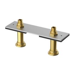 Flamco Doppelplatte 250x44x3mm, AA 150mm 1/2" Innengewinde, Länge 8-70mm... FLAMCO-M66335.22GMI 4016715024480 (Abb. 1)