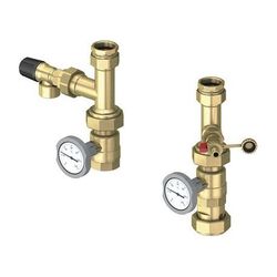 Flamco Anschlussgruppe Kaskade Kugelhahn, Sicherheitsventil, KFE, ohne Pumpe... FLAMCO-M66362.36 4016715064509 (Abb. 1)