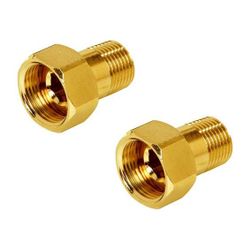 Flamco Außengewinde-Verschraubungssatz DN 15 G 1" x R 3/4", blank... FLAMCO-M9020033 4018919069243 (Abb. 1)