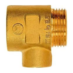 Flamco Anschlußfitting 1" Innengewinde x 1" Außengewinde mit seitlichem 1/2" Innengew... FLAMCO-M90256.10 4016715128744 (Abb. 1)