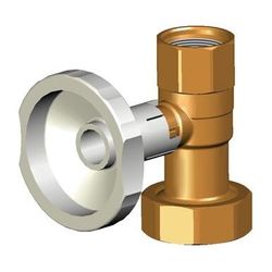 Flamco Pumpenkugelhahn 1" Innengewinde, RV, Flansch 44,5, mit Griff... FLAMCO-ME-61810.832 4016715021779 (Abb. 1)