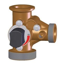 Flamco T-Mischer mit Bypass, linke Ausführung Edition 7 und 8 komplett... FLAMCO-ME-66625.4 4016715021922 (Abb. 1)