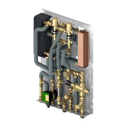 Flamco Logocomfort mit Zirkulationsbrücke mit Trinkwasserzirkulation, 2x 12l/min... FLAMCO-M11104.34 4016715058386 (Abb. 1)