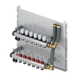 Flamco Fussbodenverteiler 4-fach auf Grundplatte 576x475mm... FLAMCO-M10515.41 4016715115256 (Abb. 1)