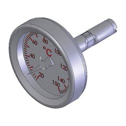 Flamco Thermometer zentrisch NG 40 20-150 Grad C, Rot... FLAMCO-ME-58071.901 4016715131546 (Abb. 1)