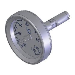 Flamco Thermometer zentrisch NG 40 20-150 Grad C, Blau... FLAMCO-ME-58071.902 4016715131553 (Abb. 1)