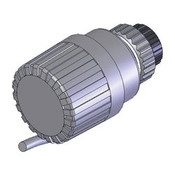 Flamco Stellschraube mit Stellantrieb Ersatzteil für Solaventec 1... FLAMCO-ME-45750.113 4016715021694 (Abb. 1)