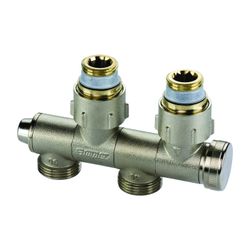 Flamco Variocon Uni-Hahnblock schwenkbar U1 G 3/4" Innengewinde x G 3/4" Außengewinde ve... FLAMCO-F10026 4013852200654 (Abb. 1)