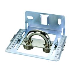Flamco Montageschablone für Ventil-Heizkörper Achsabstand 50mm, Stahlblech verzinkt... FLAMCO-F10039 4013852200739 (Abb. 1)