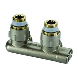 Flamco Umlenkstück Eck E1/50 G 3/4" Innengewinde x G 3/4" Außengewinde Messing vernickel... FLAMCO-F10077 4013852201002 (Abb. 1)