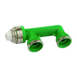 Flamco Prüf- und Abdrückbrücke G 3/4" Außengewinde Eurokonus Kunststoff mit Luftstopfen... FLAMCO-F10098 4013852259775 (Abb. 1)