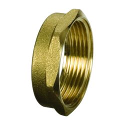 Flamco Überwurfmutter für Simplex Pumpen-Kugelhähne DN 25 G1 1/2i, Messing... FLAMCO-F10212 4013852202634 (Abb. 1)