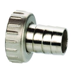 Flamco Schlauchverschraubung G 1" Innengewinde, für Schlauch DN 20, Messing vernickelt... FLAMCO-F10345 4013852246140 (Abb. 1)