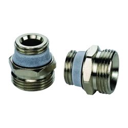 Flamco Anschluss-Set D5 G 1/2" Außengewinde x G 3/4" Außengewinde Eurokonus Messing vern... FLAMCO-F10391 4013852204331 (Abb. 1)