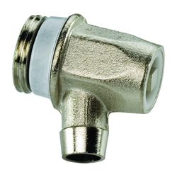 Flamco S Exclusiv Entleerungsstopfen G 1/2" Außengewinde Messing vernickelt metall. Ausl... FLAMCO-F10604 4013852205147 (Abb. 1)