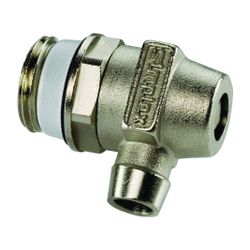 Flamco Exclusiv Entleerungsstopfen N G 1/2" Außengewinde Messing vernickelt Metall Ausla... FLAMCO-F10627 4013852205376 (Abb. 1)