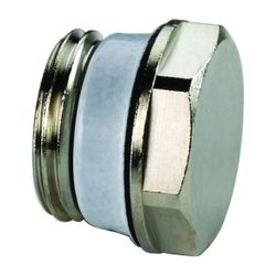 Flamco Blindstopfen Exclusiv G 1/2" Außengewinde Messing vernickelt... FLAMCO-F10803 4013852206151 (Abb. 1)