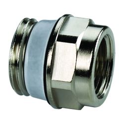 Flamco Reduzierstopfen Exclusiv G 3/4" Außengewinde x G 1/2" Innengewinde Messing vernic... FLAMCO-F10809 4013852206212 (Abb. 1)