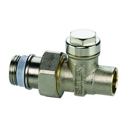 Flamco Rücklaufverschraubung Durchgang Typ L G 1/2" Außengewinde x Löt 15 Messing vernic... FLAMCO-F11756 4013852210585 (Abb. 1)