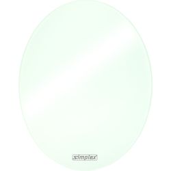 Flamco Design Blende für Regelboxen Sicherheitsglas oval... FLAMCO-F11819 4013852260023 (Abb. 1)