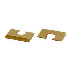 Flamco Abdeckrosette für Sockelleistenausschnitt 12mm Kunststoff Eiche hell... FLAMCO-F13458 4013852212572 (Abb. 1)