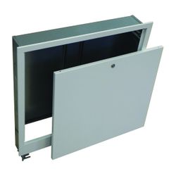 Flamco Standard Unterputz Verteilerschrank BxHxT 850 x 594-694 x 110-165mm... FLAMCO-F18570 4013852249714 (Abb. 1)
